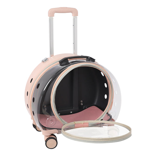 Premium Pet Carrier with Wheels
