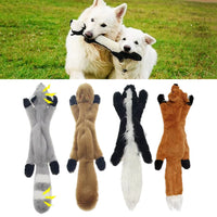 45cm Simulated Animal No-Stuffing Dog Chew Toy with Squeakers & Crinkle – Durable Plush Pet Toy