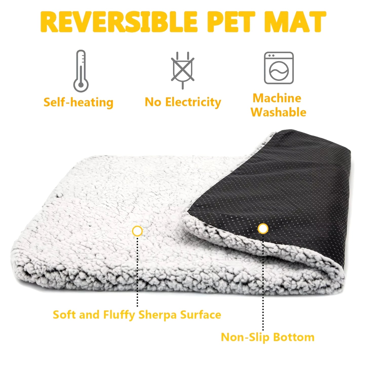 Self-Warming Thermal Pet Pad